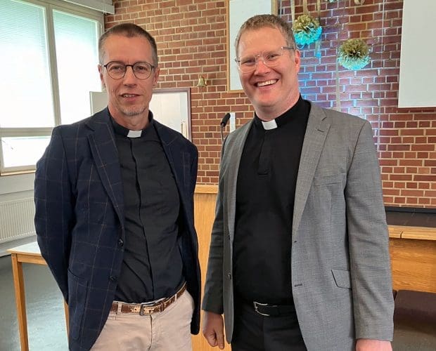 Kuvassa Ville Auvinen ja Daniel Nummela