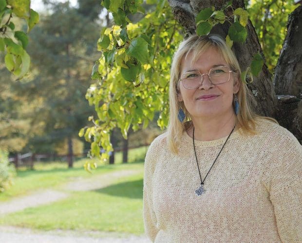Kuvassa Marja Kuronen