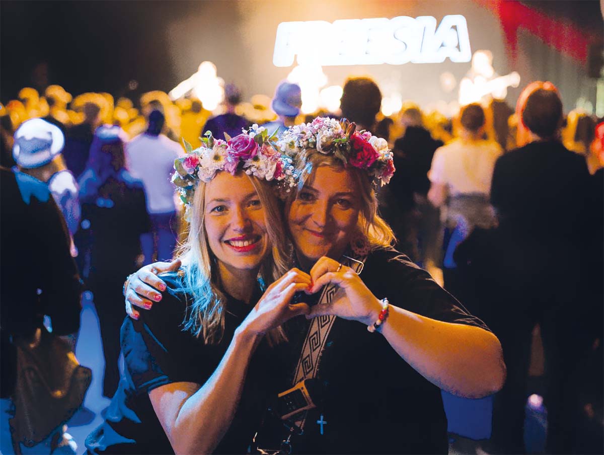 Nuoret löytävät festareilta yhteyttä