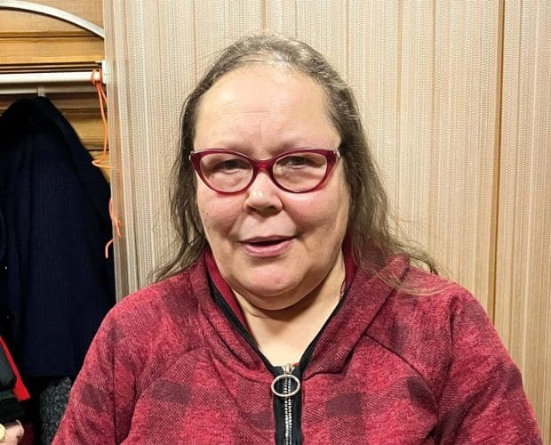 Kuvassa Kirsti Lehtinen