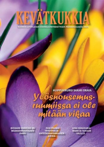 Kuvassa on Sleyn pääsiäislehti Kevätkukkia 2026 kansi